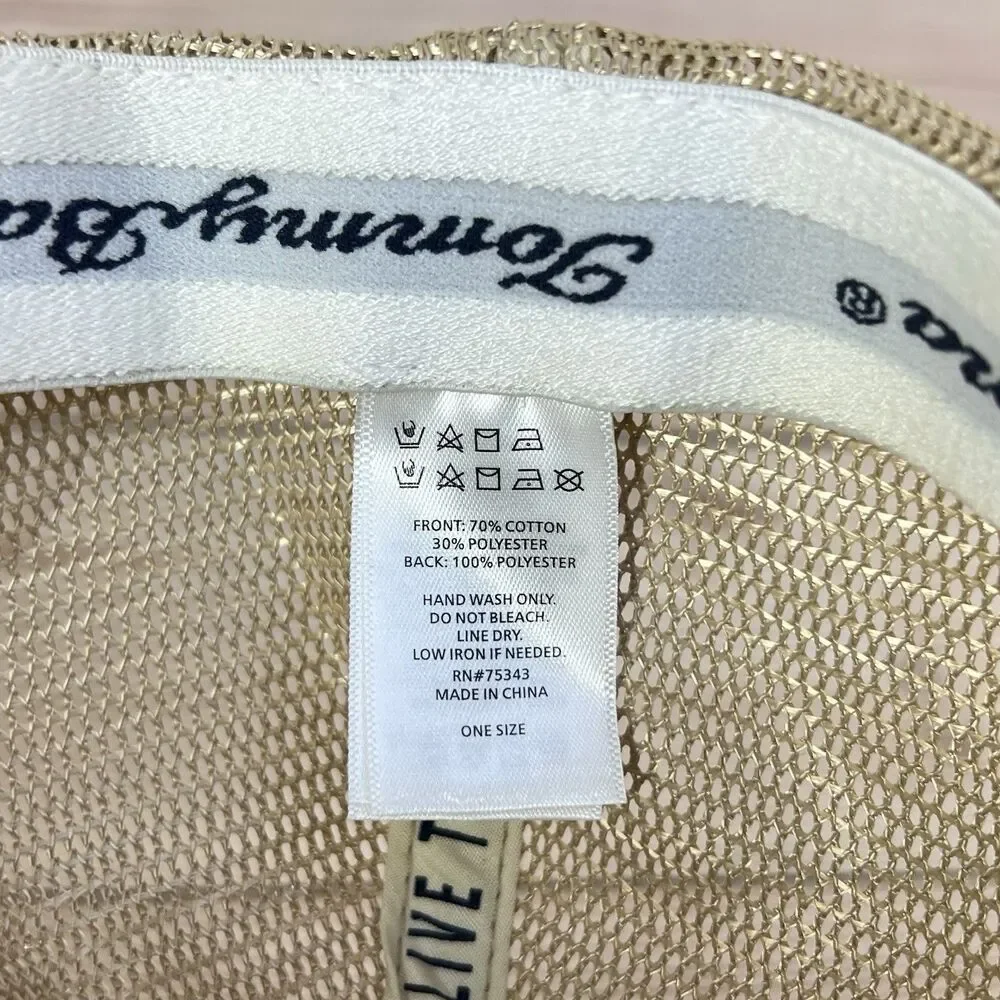 NEW Tommy Bahama Trucker Hat Tip Your Cap Baja Margarita Recipe Snapback Muave